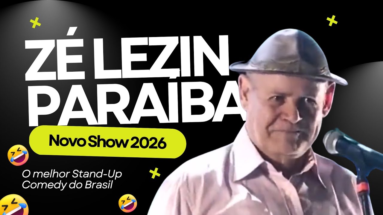 Zé Lezin faz novo show na Paraíba em 2026 😂 Show completo pra chorar de tanto rir 🤣