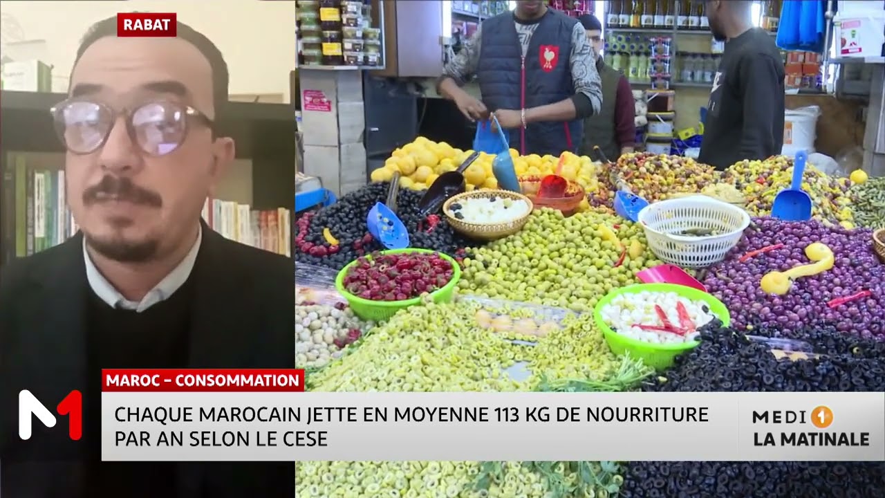 L´invité : Analyse des chiffres du gaspillage alimentaire au Maroc avec Ali Ghanbouri