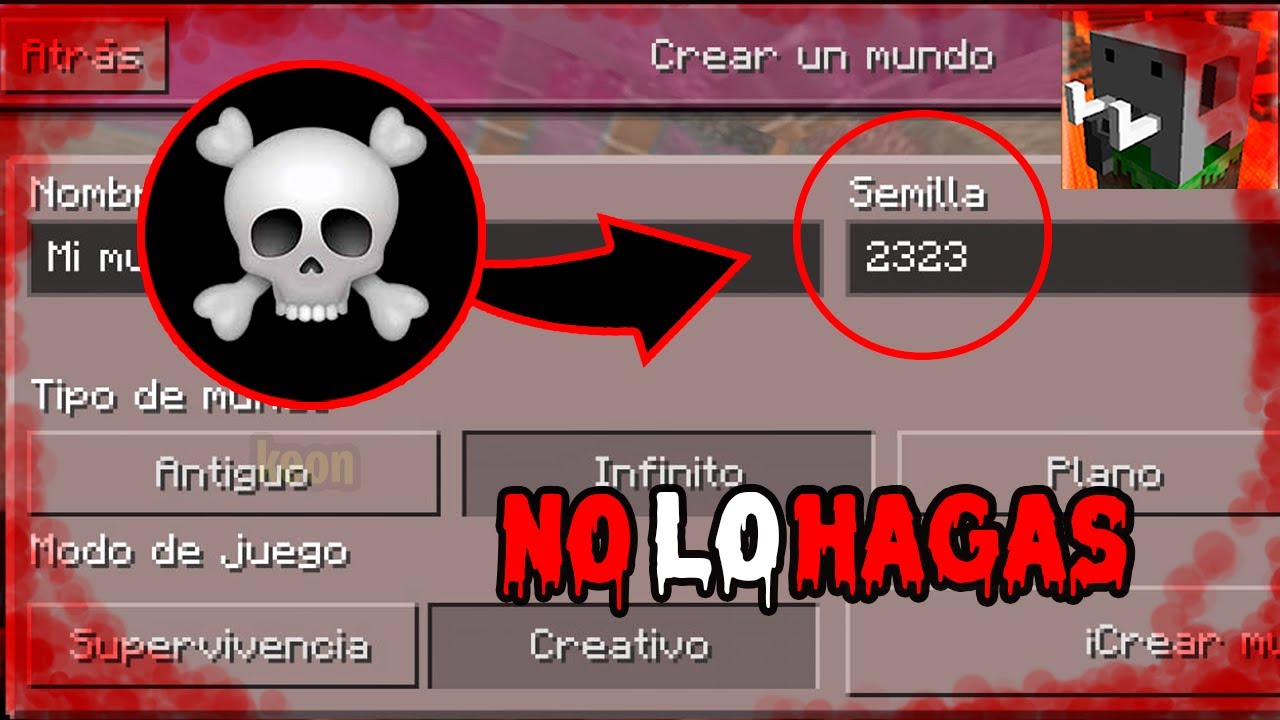 LA SEMILLA M4LDITA de Craftsman que JAM&Aacute;S DEBER&Iacute;AS jugar 🙅&zwj;♂️👹 |creepypasta