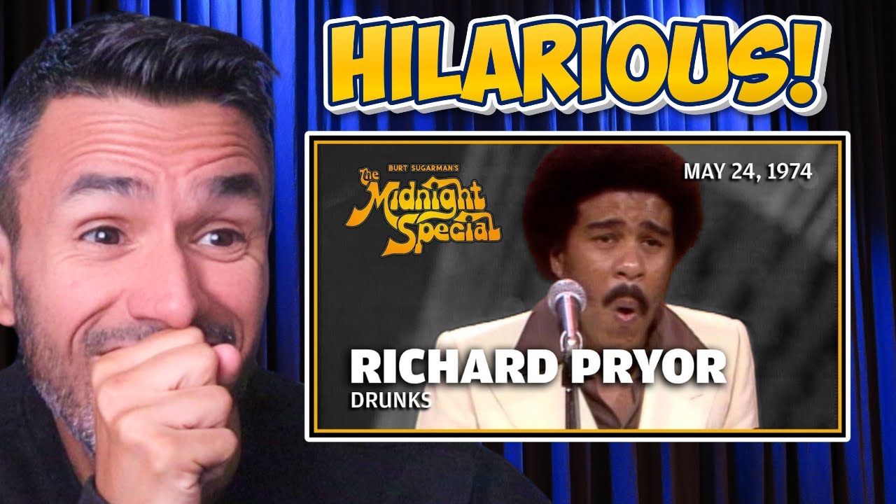First Time Watching Richard Pryor - Drunks (REACTION) This Feels Too Real!