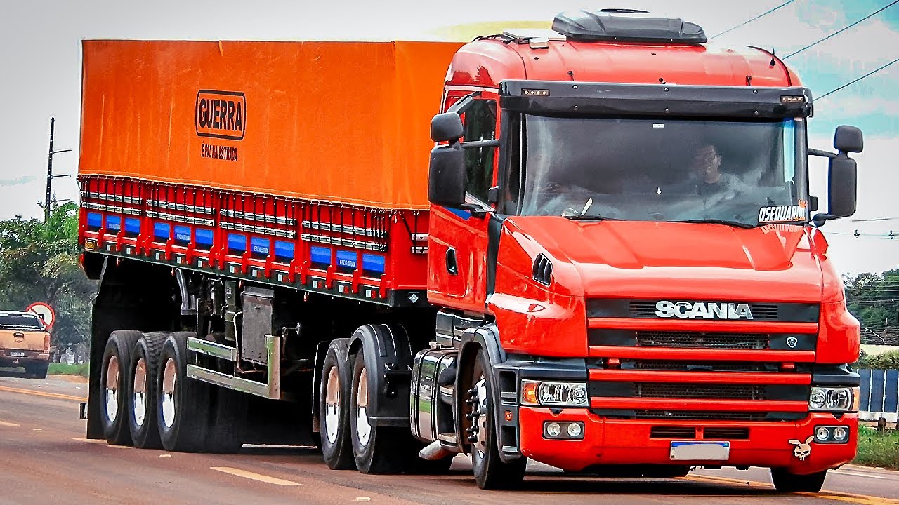 AS SCANIA 114 E 124 MAIS TOP´S DO BRASIL