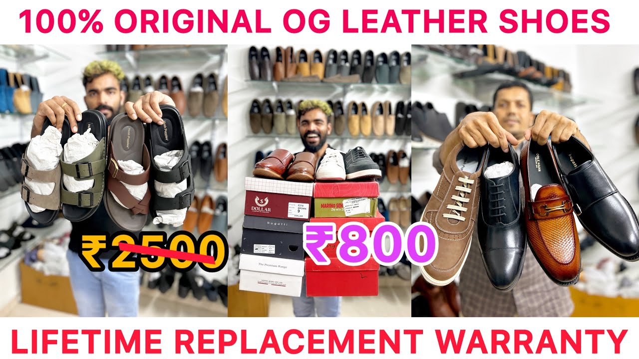 🔥100% OG Leather Shoes | Lifetime Warranty 👞| World Courier Available🌎|Premium Brand Starting Offer!