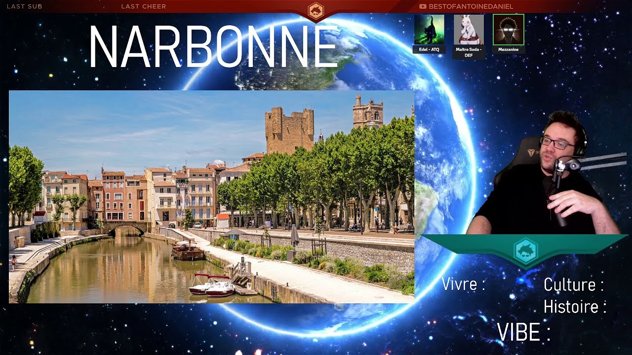 Narbonne - Classement des villes de France d'Antoine Daniel (officiel et scientifique)