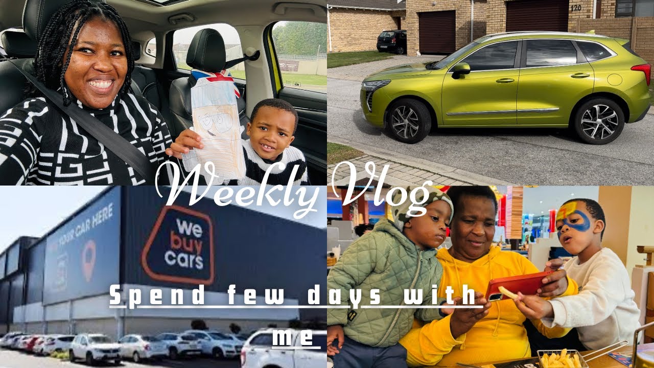 Vlog| DOWNGRADING OUR CAR 😢| Let's check out a new restaurant | Family time | South African YouTuber