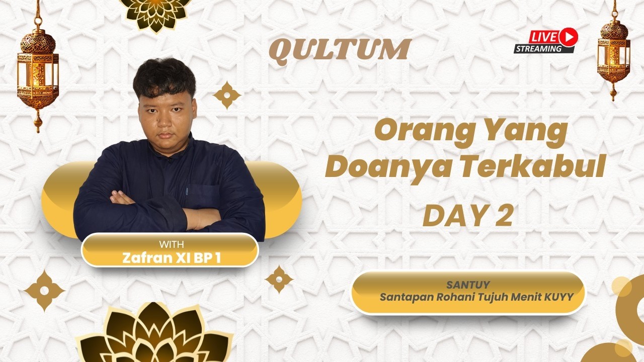 🔴 LIVE | DOA YANG TERKABUL - DAY 02
