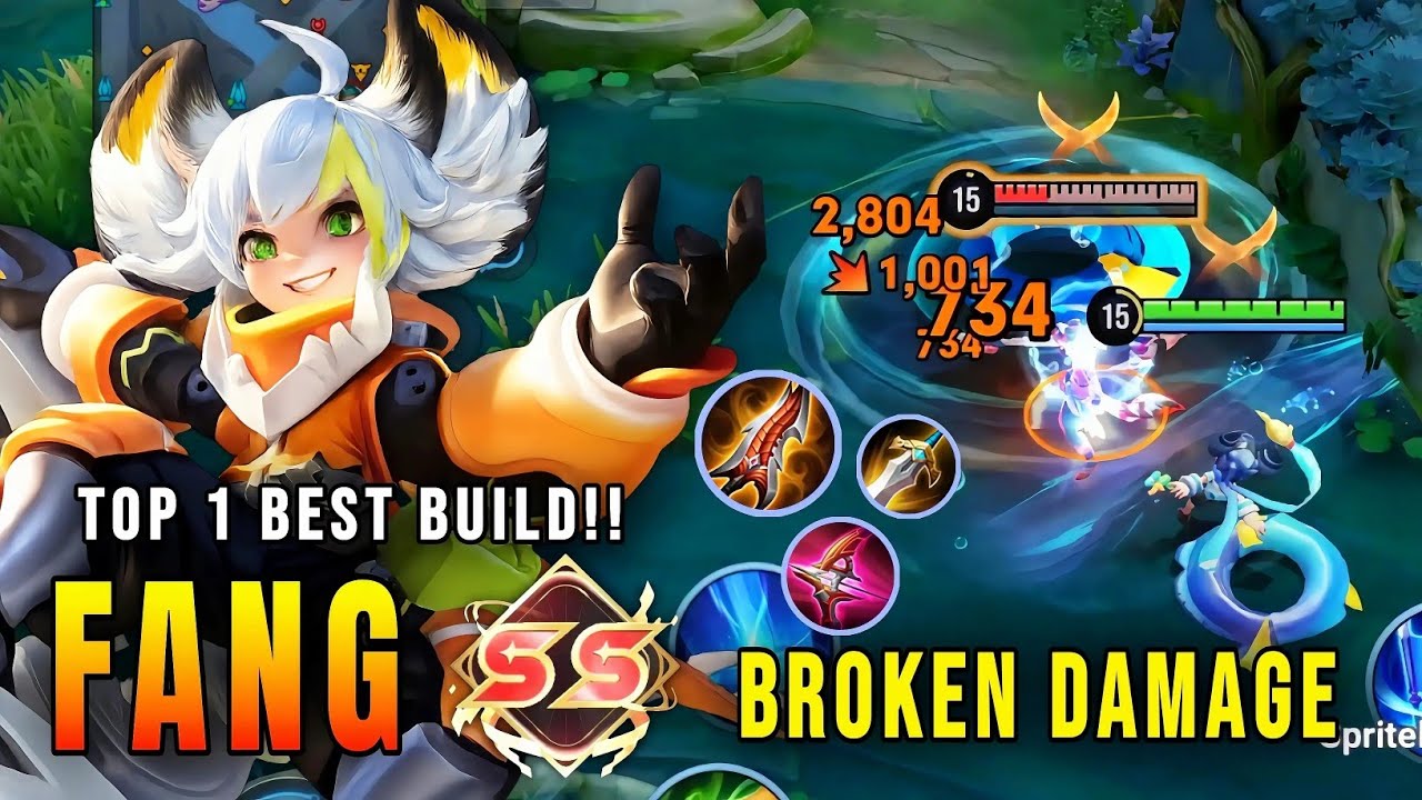 BROKEN DAMAGE!! Fang Fang Solo Carry Takeover - Top 1 Best Build | Honor of Kings