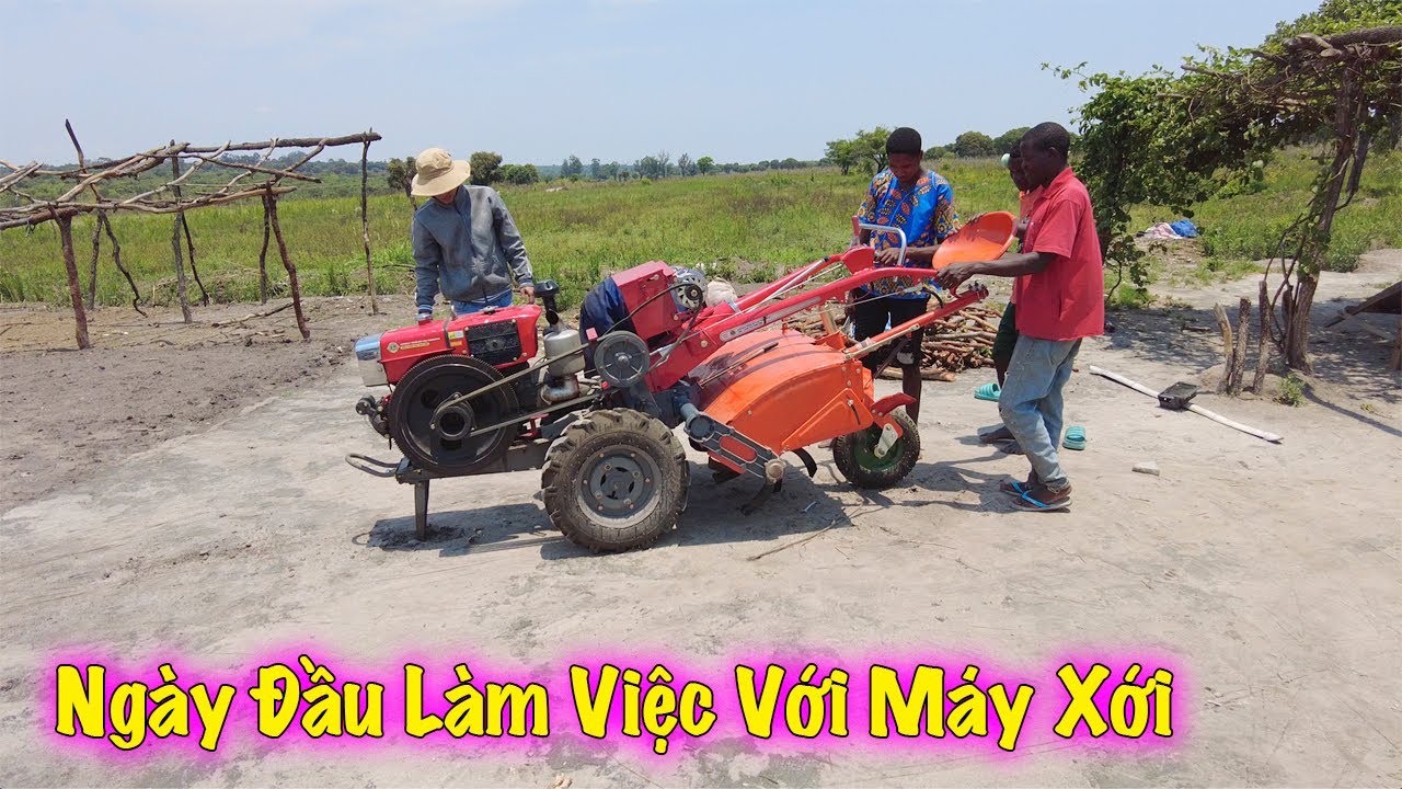 Linh Philip ||. Ngày Đầu Tiên Xử Dụng Máy Cày Xới Đất Và Cái Kết !!