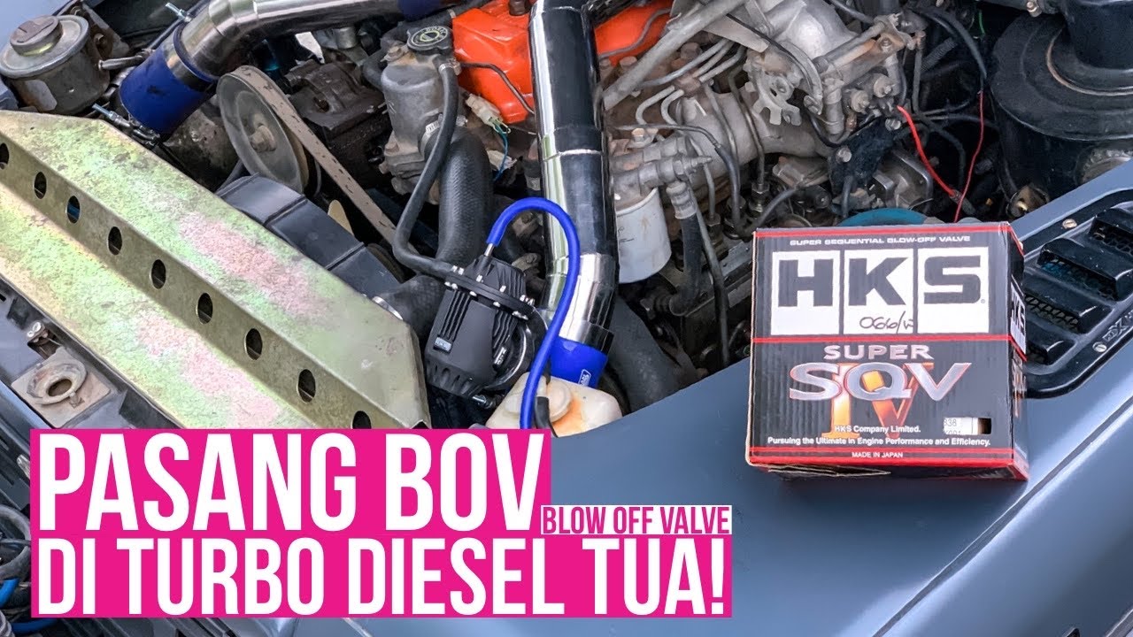Cara Pasang BOV di Turbo Diesel!