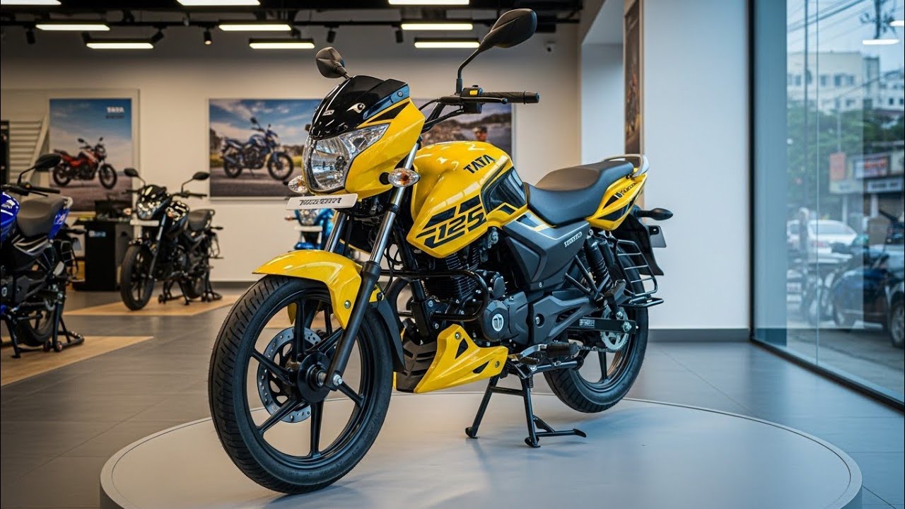 Представлен новый мотоцикл Tata Motors объемом 125 куб. см! Невероятная цена и максимальная скоро...