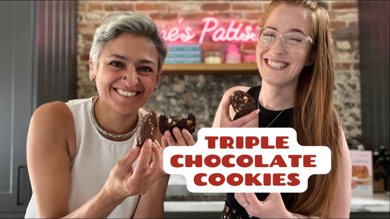 TRIPLE CHOCOLATE CHIP COOKIES | The only chocolate cookie you right now | Food with Chetna