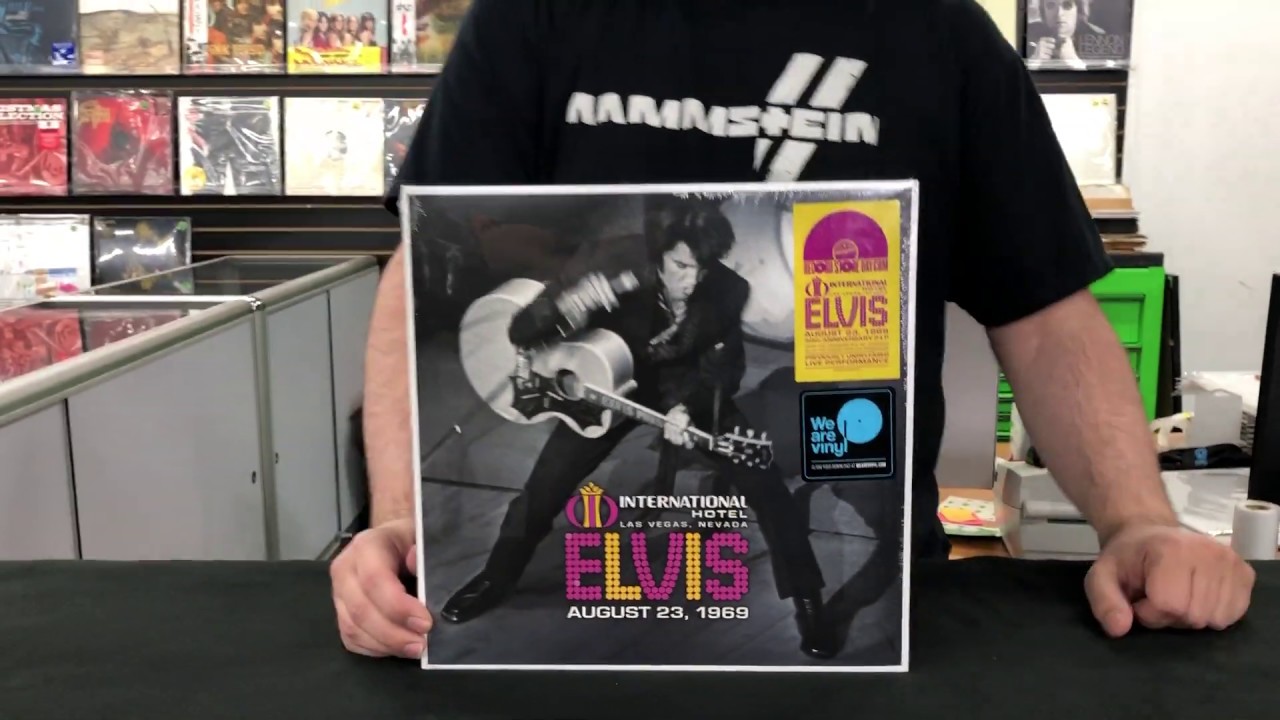 Elvis Presley - Live at the International Hotel - Unboxing Record Store Day 2019 RSD