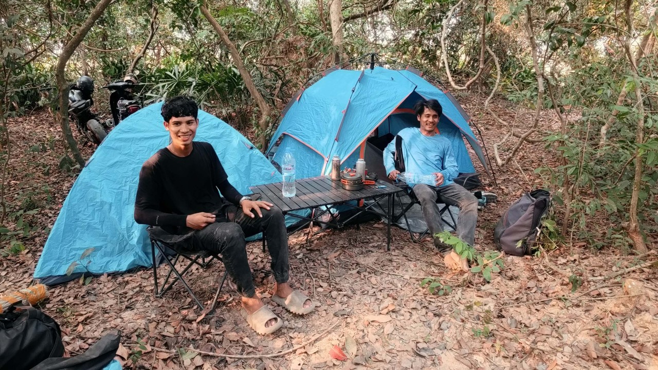 Camping, Two Wheels, One Brotherhood Motor Camping Adventure