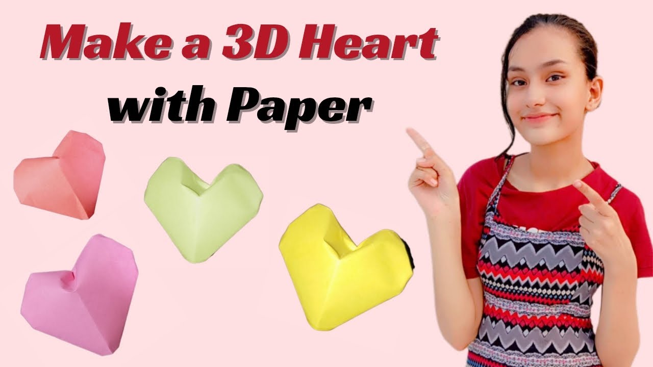 💖 How to Make a Cute Origami Heart | Easy Paper Craft Tutorial 💌