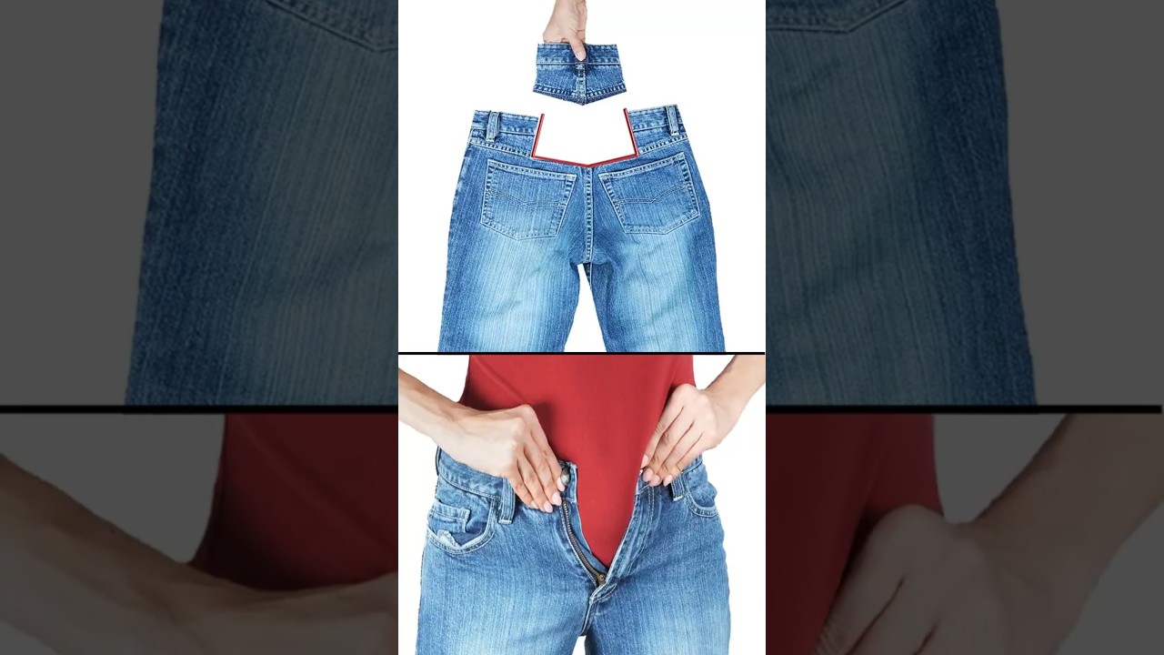 How to upsize jeans easily! Miarti 🧵✂️