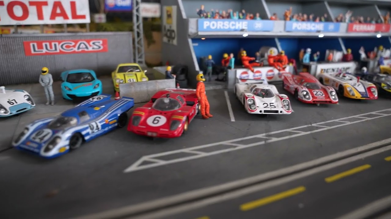 One Of A Kind Slot Car Track -Slot Mods by David Beattie, Detroit MI