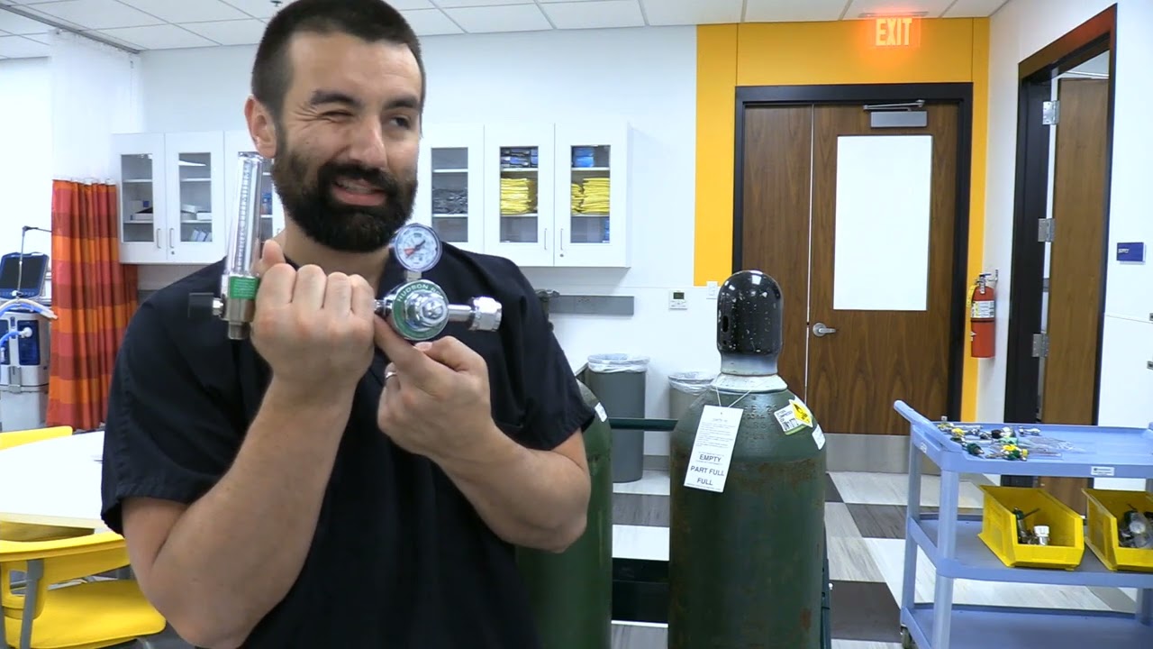 Using an Oxygen H Tank