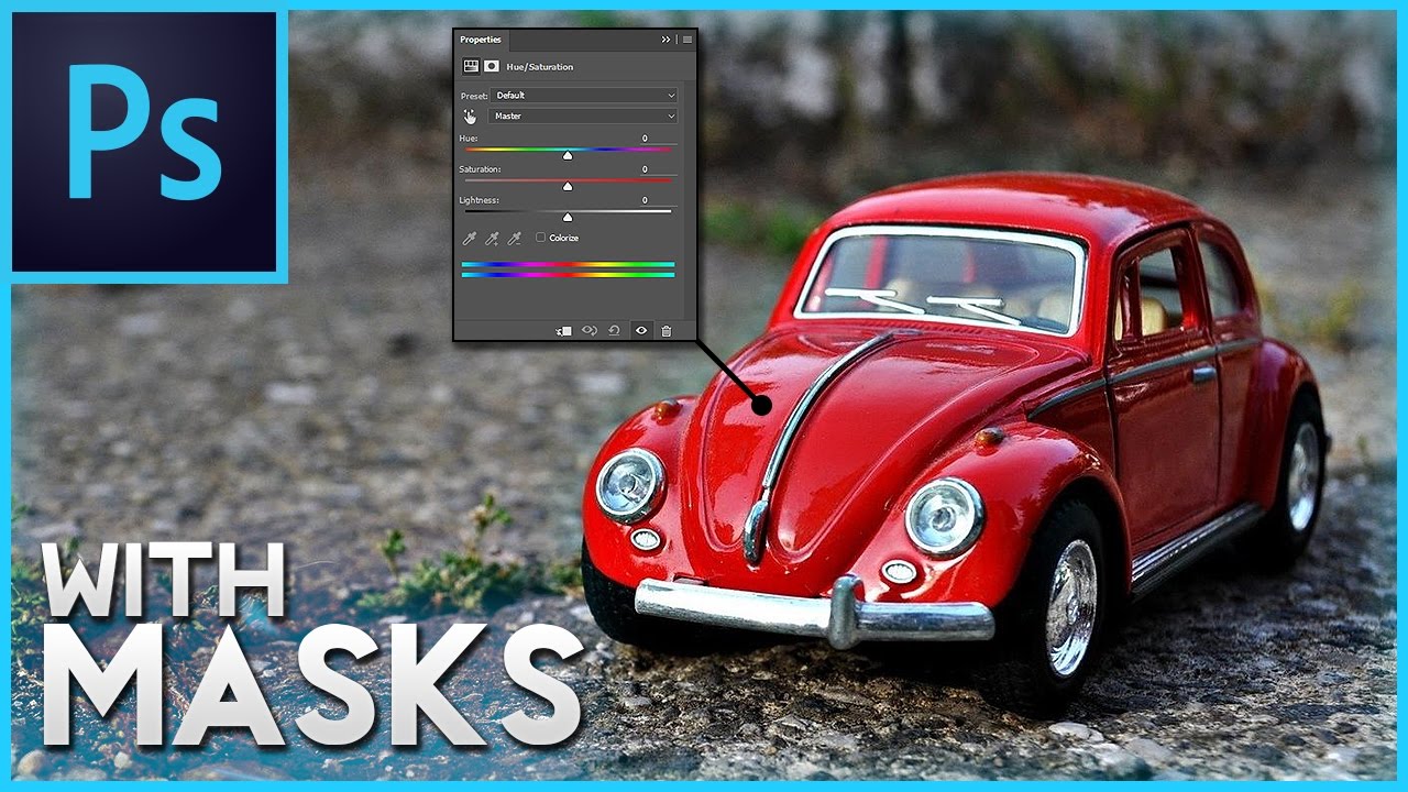 Photoshop: как изменить цвет объекта &mdash; с помощью масок, часть 2 (урок по Adobe Photoshop CS6/CC)
