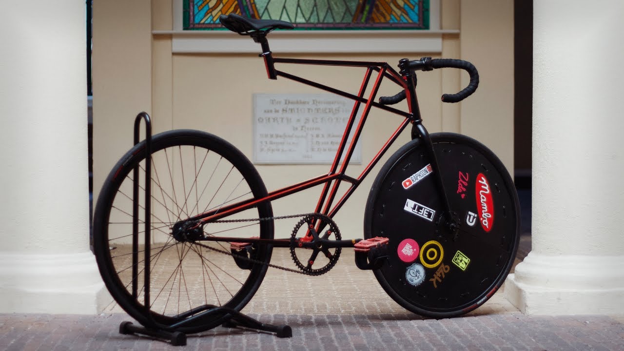 Создаём самую безумную велосипедную раму в мире (Raphsons Fixie Frame)