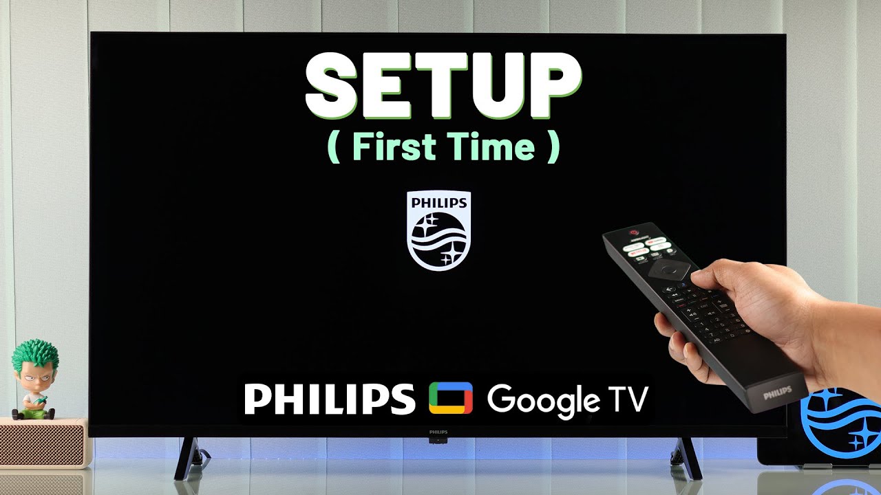 Как впервые настроить телевизор Philips Google 4K!