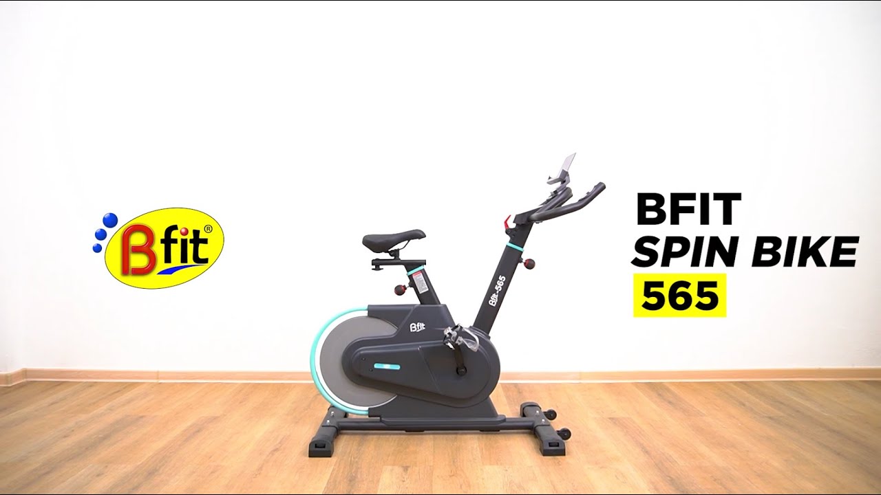 Bfit Spin Bike 565 - Smooth Seamless Magnetic Cardio with Zwift & Kinomap Compatibility