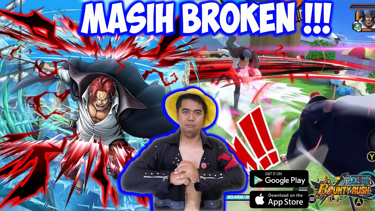 Full ATK Build EX Shanks Kamusari Auto OP Di Meta Zephyr & Kizaru 🔥🔥- One Piece Bounty Rush