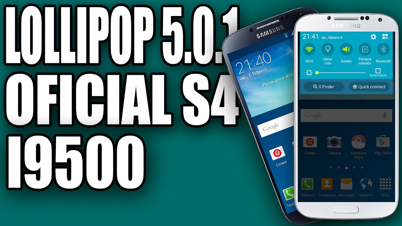 Como Instalar Lollipop Oficial S4 i9500 (ROM Oficial 5.0.1)