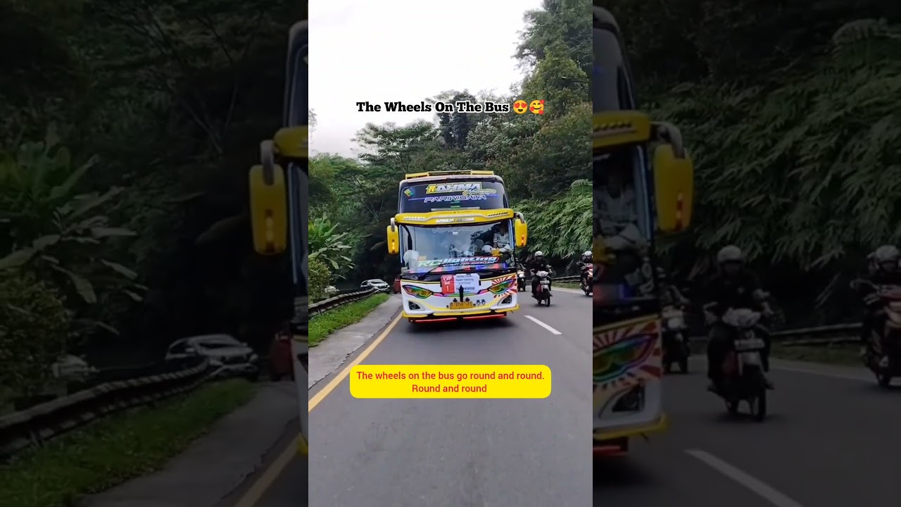 Basuri The Wheels On The Bus Rahma Nursyifa #wheelsonthebus #rahmanursyifa #basuri #shorts