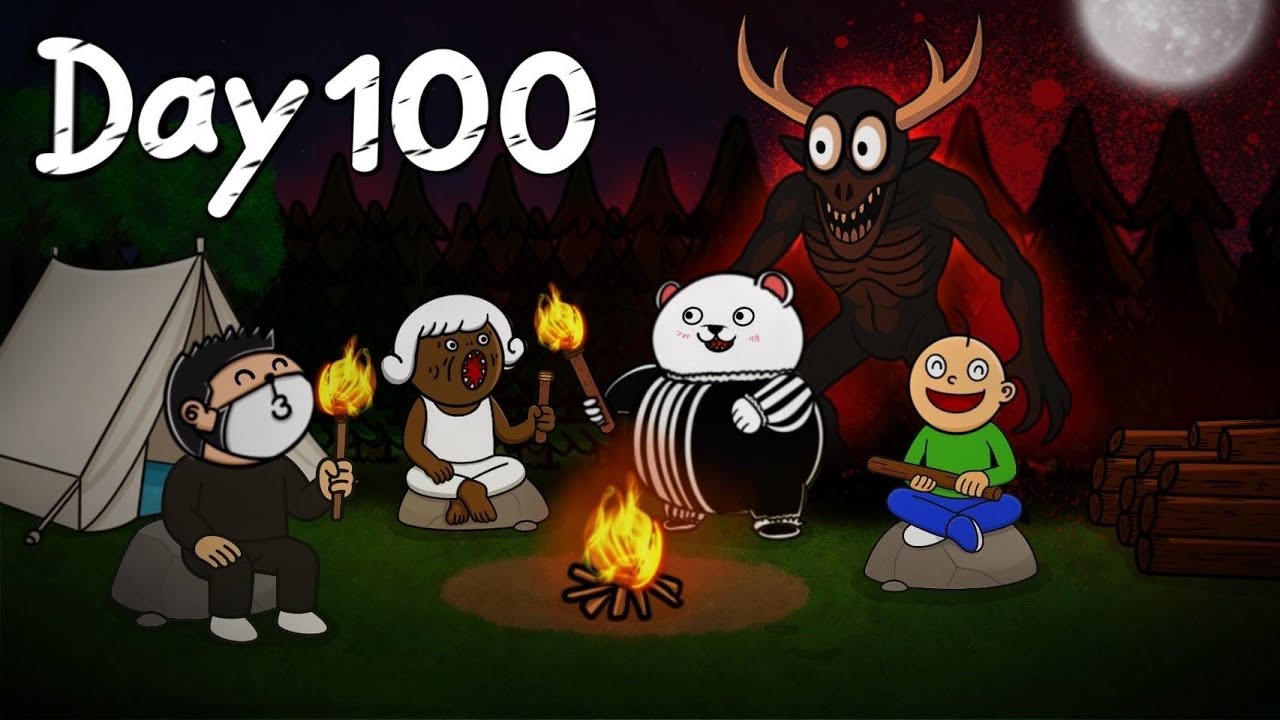 เอาชีวิตรอด 100 วันในป่าดงดิบ!🌲Roblox