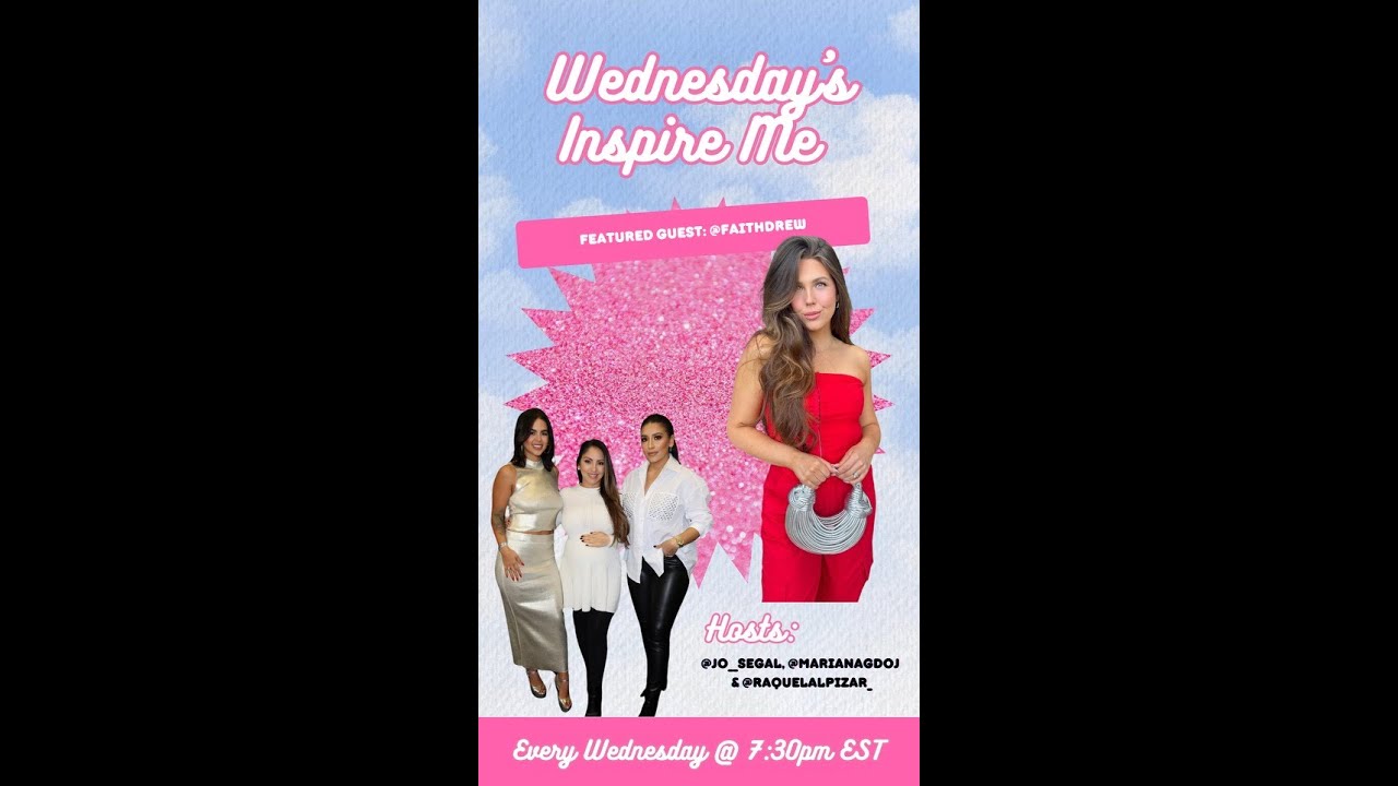 Inspire Me Wednesdays with Faith Drew