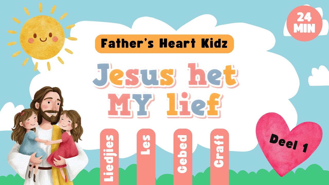Jesus is lief vir my ❤️ | Jesus en die Kinders | Sondagskoolles vir Kinders