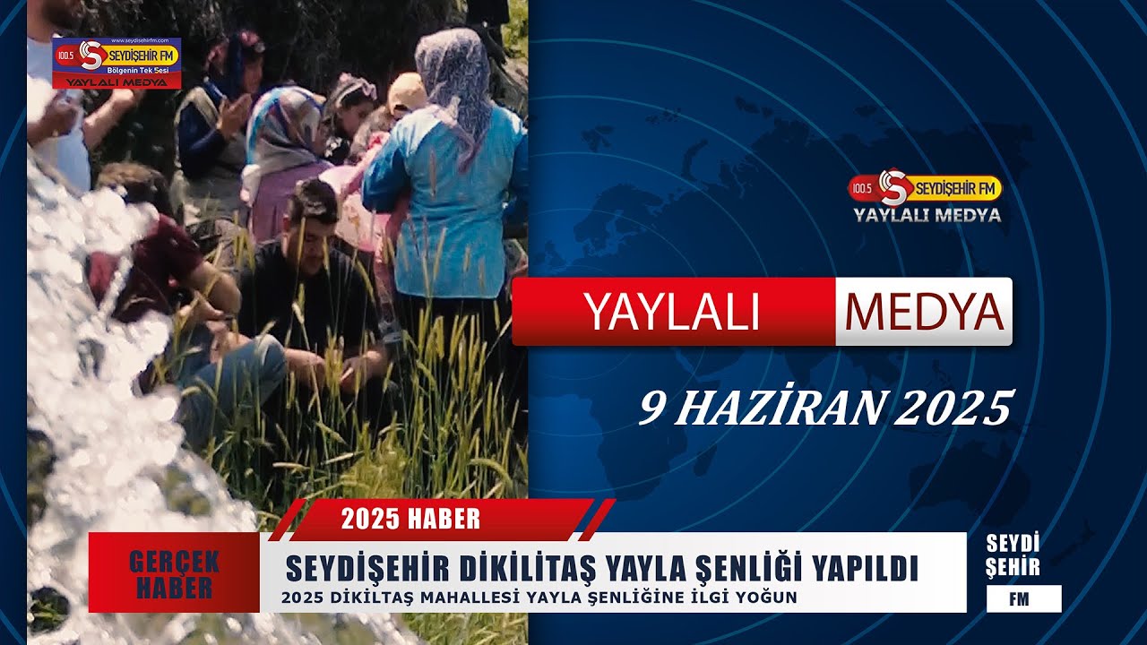 Seydişehir Dikilitaş Mahallesi Yayla Şenliğine İlgi Yoğun