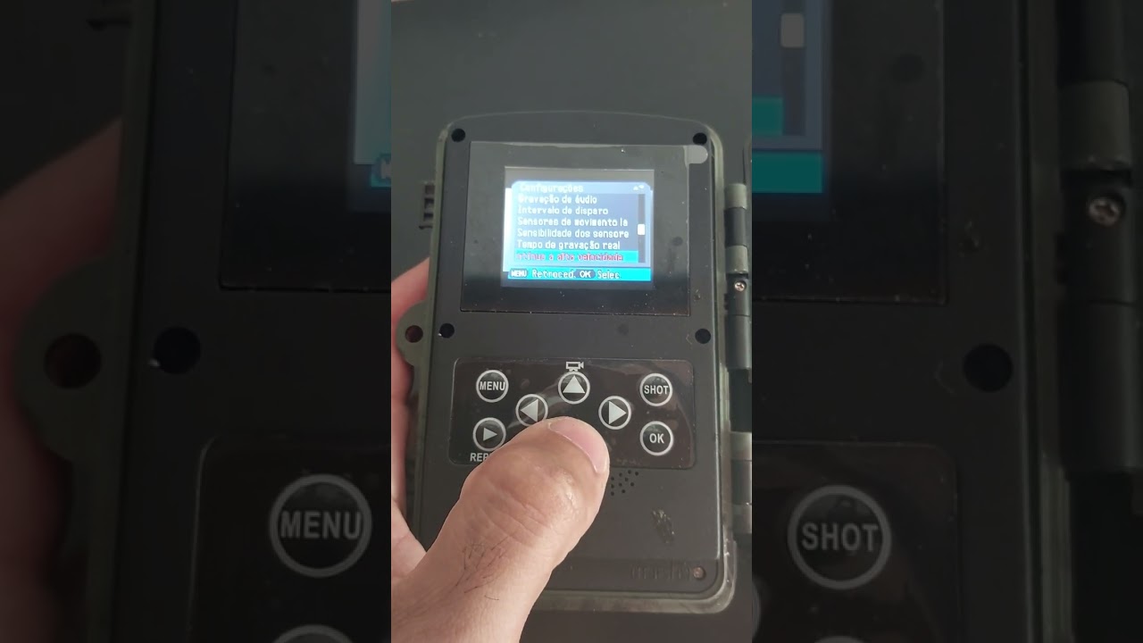 Vídeo de como configurar a câmera HC-801A/B.