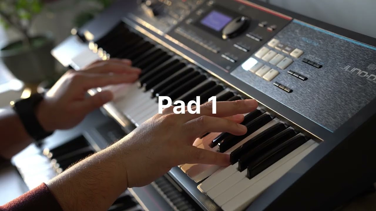 Take My Breath Away - Keyboard cover on the Juno DS