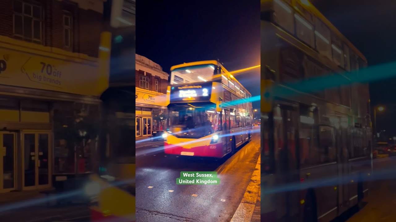 Double-Decker Bus Adventures: Epic Night Ride