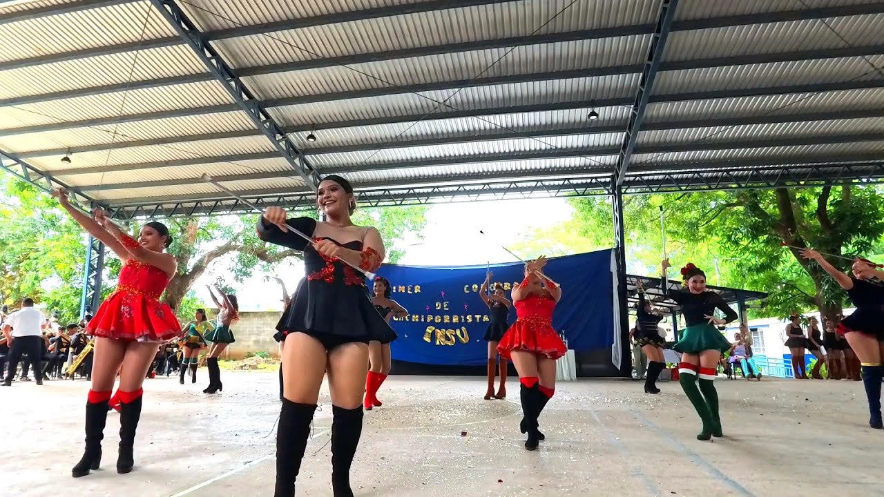 La Mejor Competencia individual a la Mejor Cachiporrista Impresionante lo que paso INSU 2024