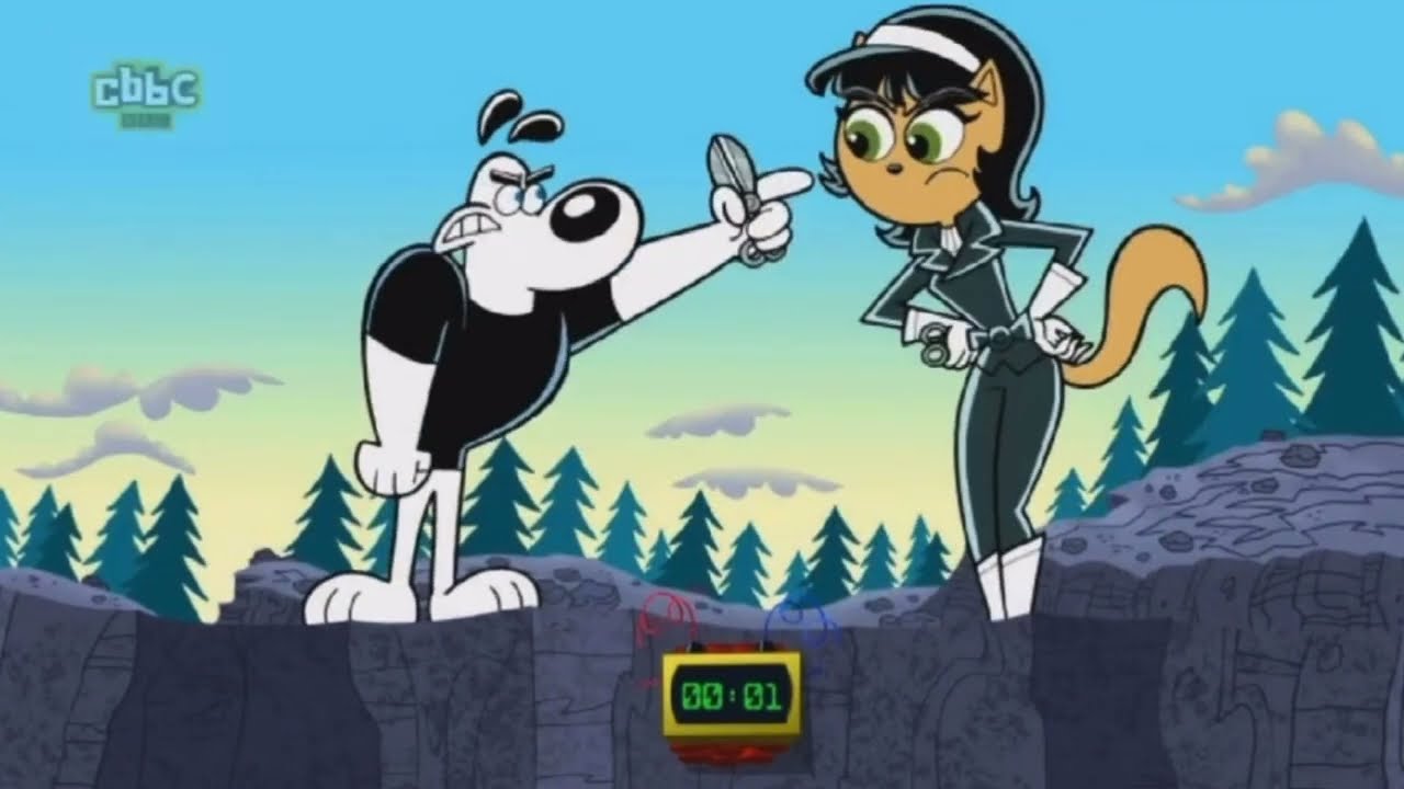 T.U.F.F Puppy - Dudley And Kitty Fighting