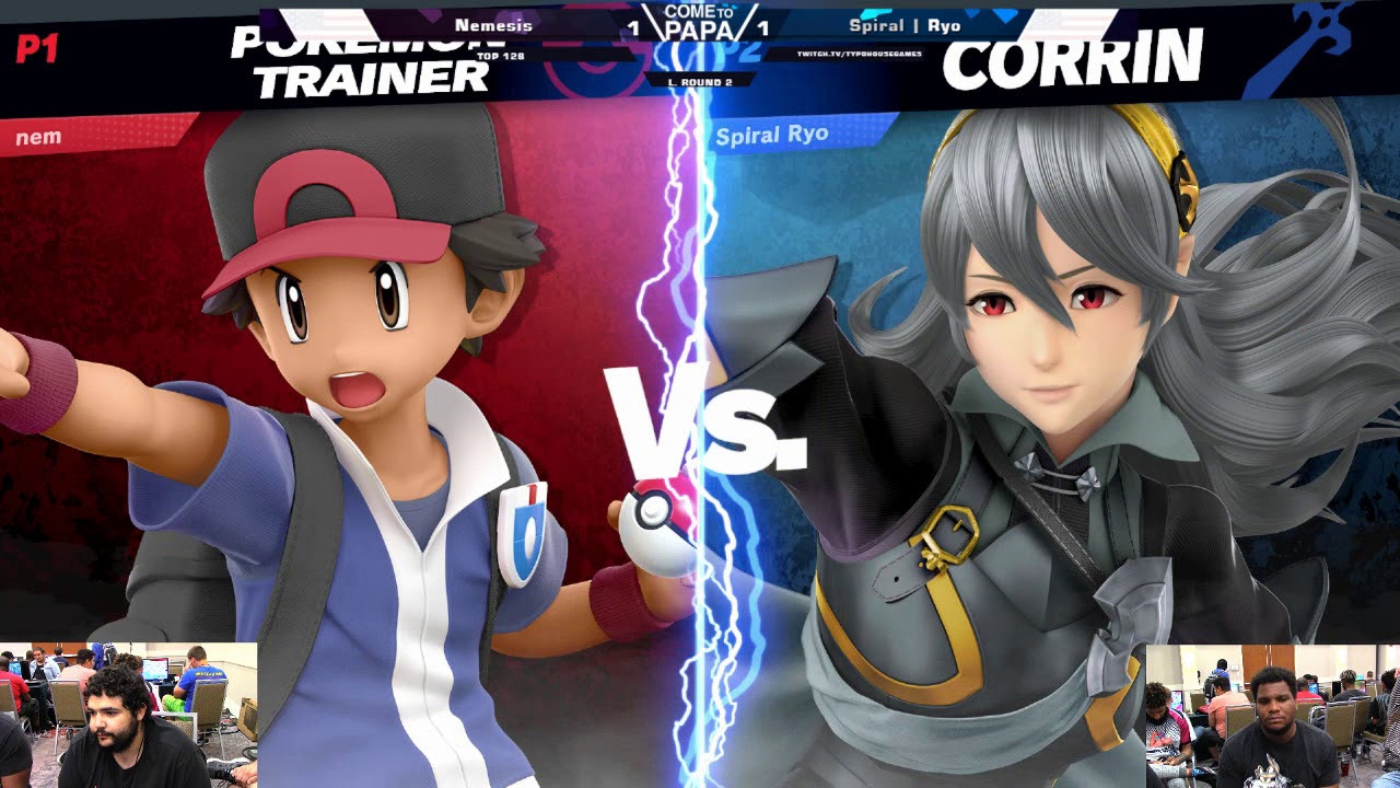 Come to Papa 3 - Nemesis(Pokemon Trainer) VS Spiral| Ryo(Corrin)- Top 128 L. Round 2