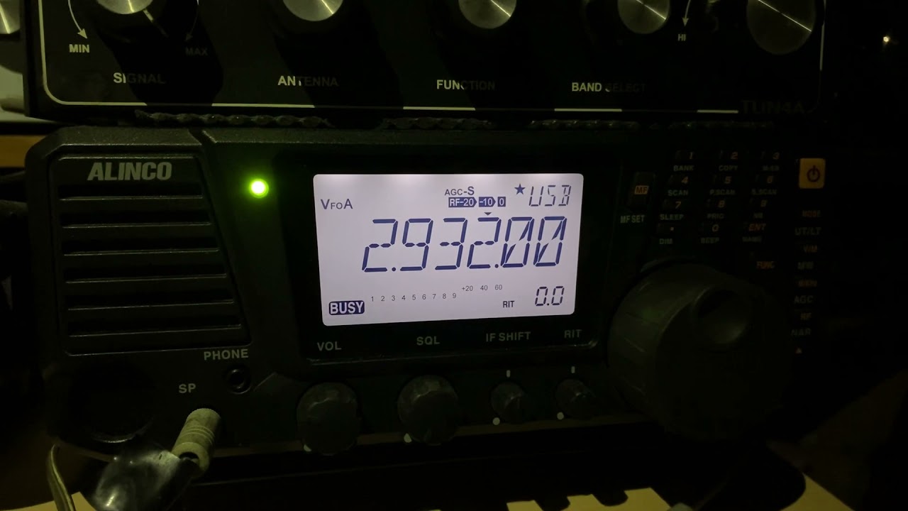 洋上管制HF  2932khz