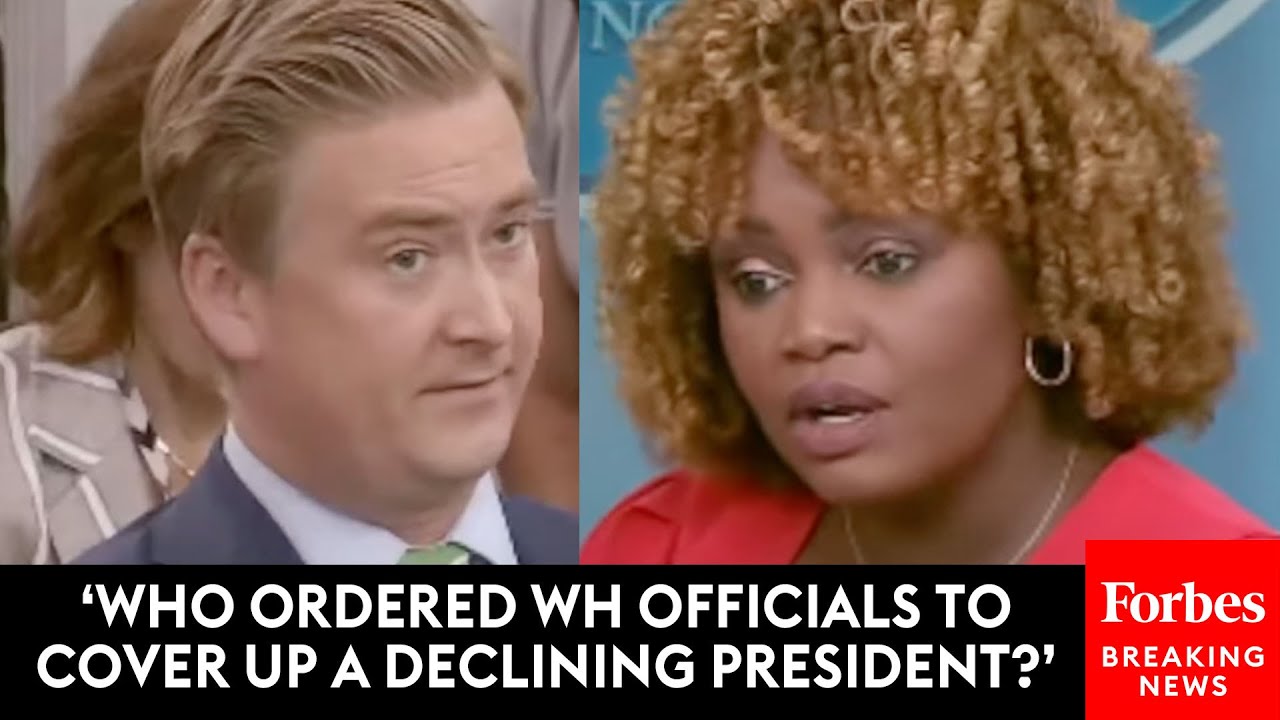 BREAKING: Peter Doocy Asks KJP Who Told Officials To 'Cover Up' Biden's Mental State