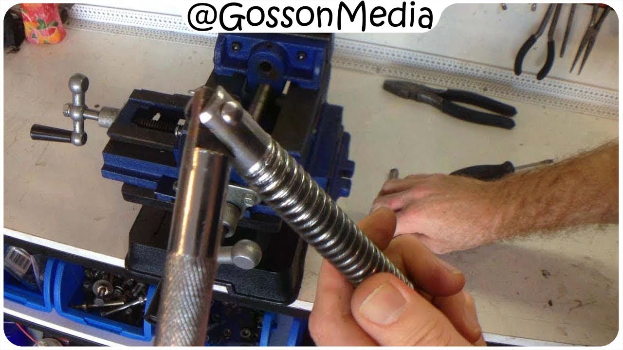 Cheap Cross-Slide Vice hack Pt 2 - Deleting the Floppy Handle