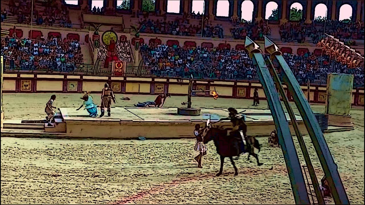 Combat dernier Signe du Triomphe (Puy du Fou) 2014