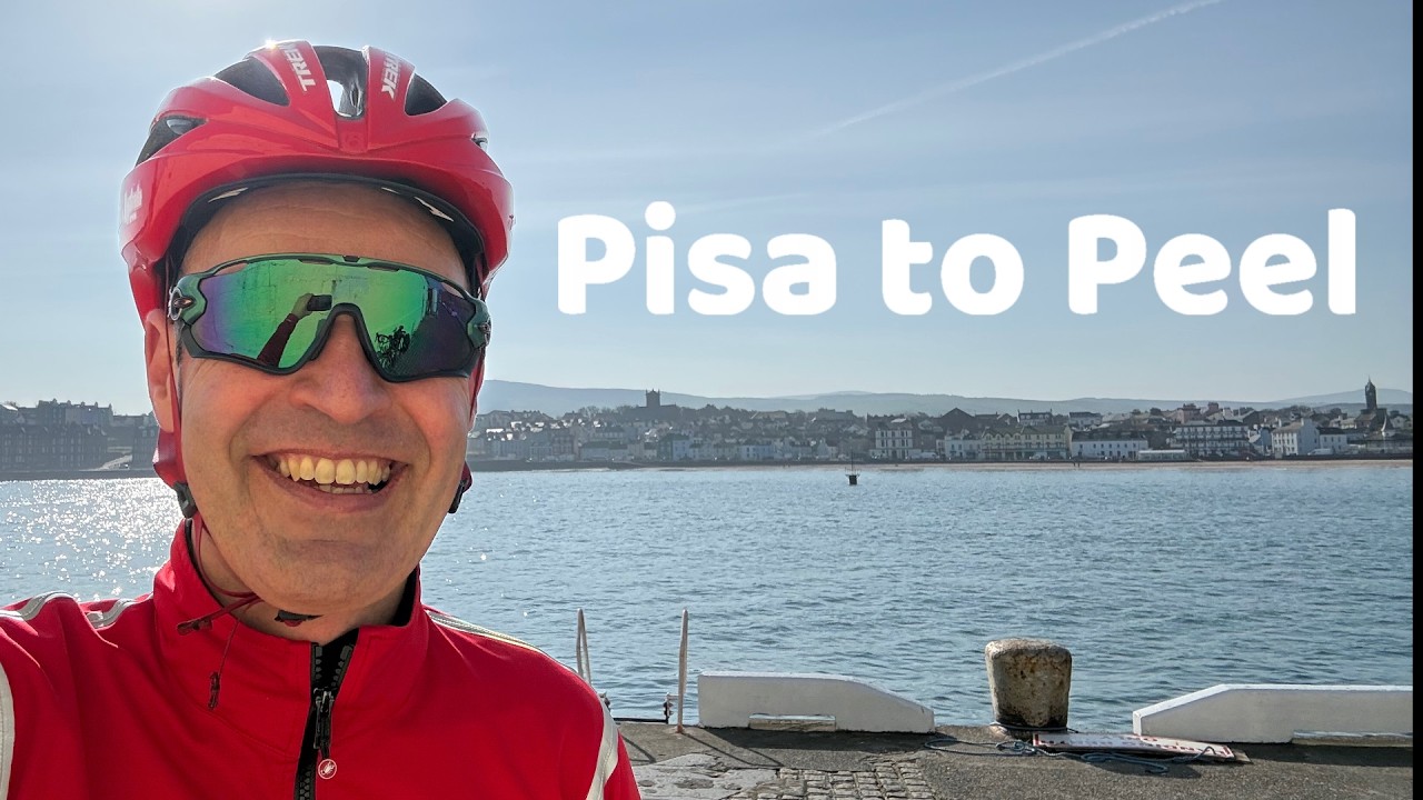 Pisa to Peel - Epic cycling adventure
