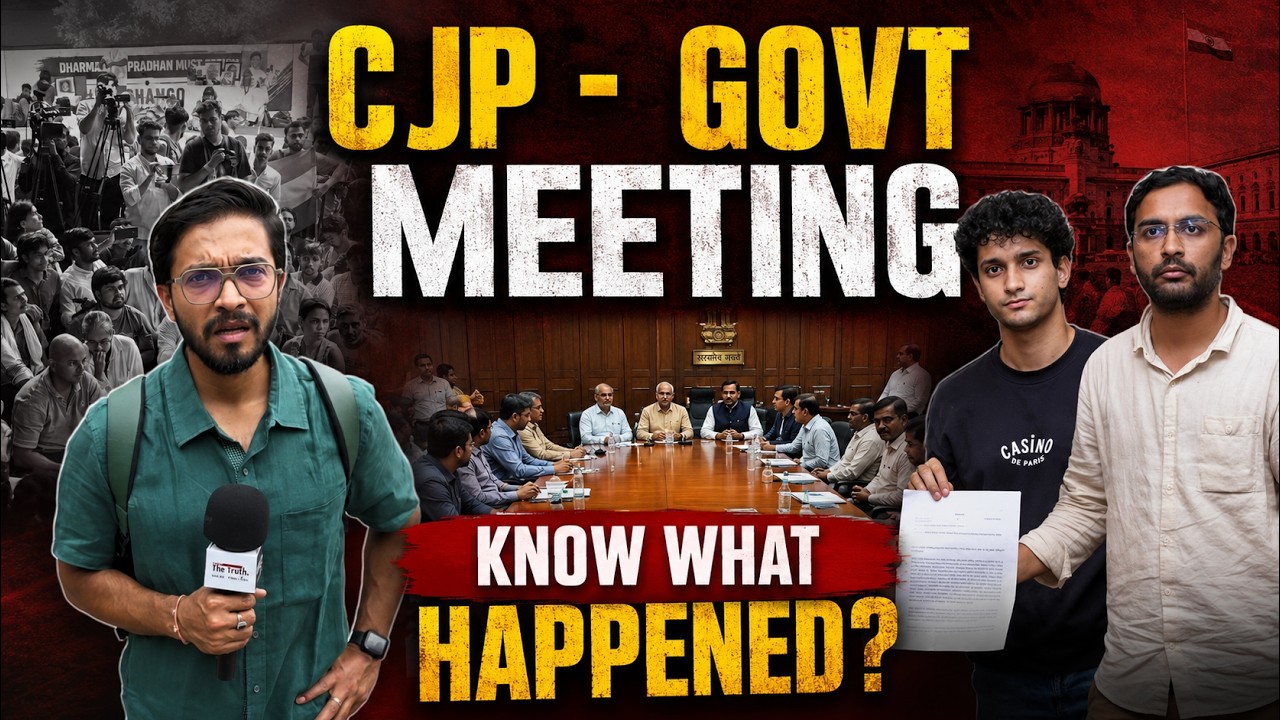 Will The Protest End? Know What Happened At CJP - Govt Meeting | NTT GROUND REPORT