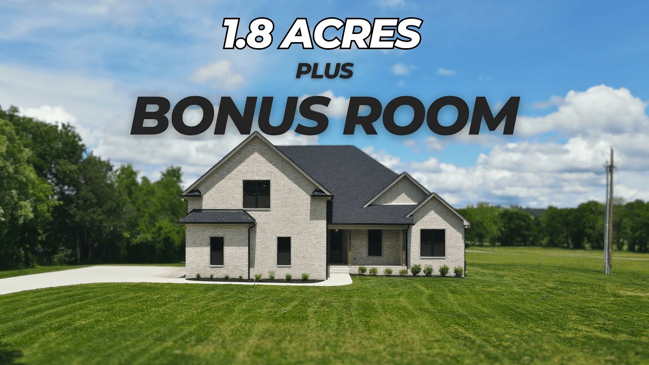 TOUR this NEW Construction Home on 1.8 Acres with 3100 sf | 3101 Bluebird Rd, Lebanon TN