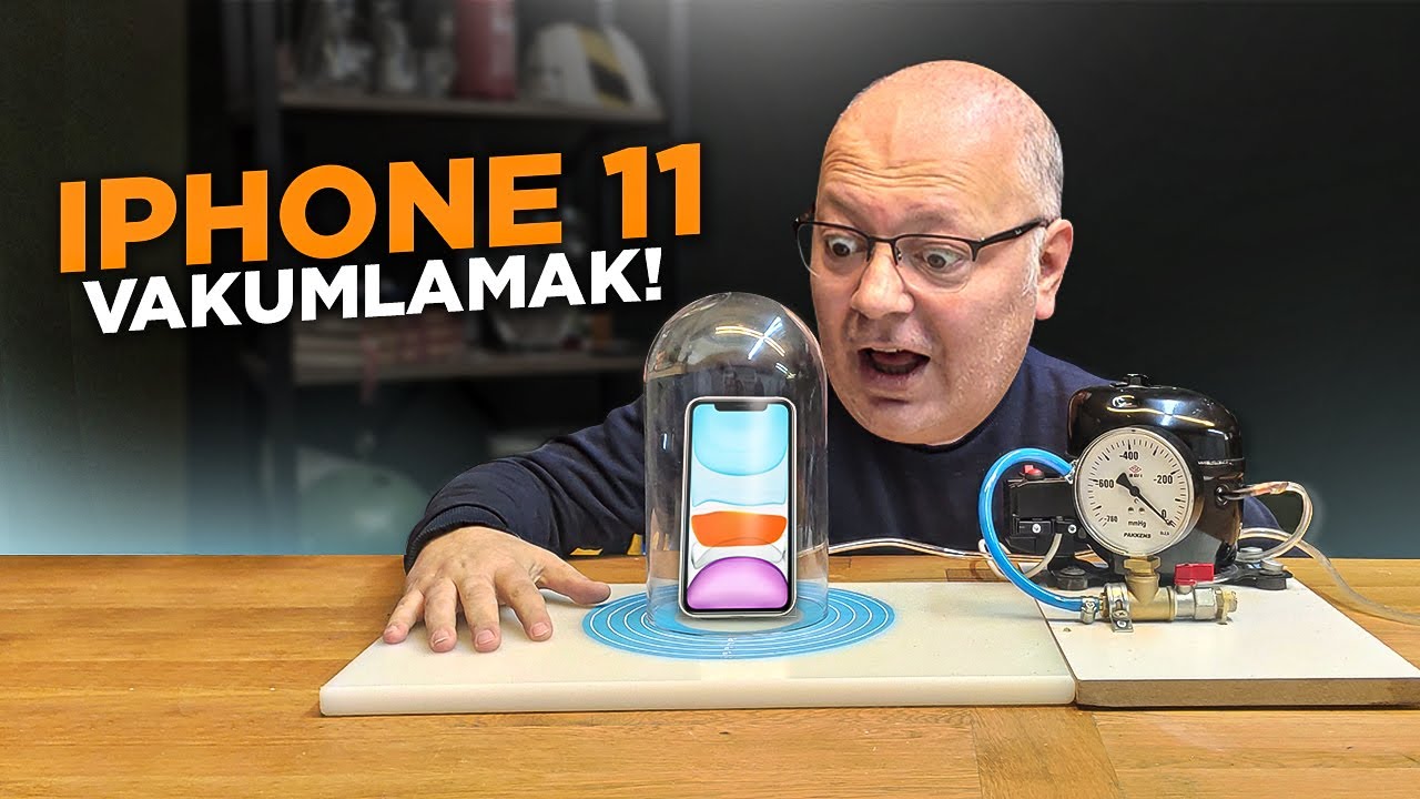 IPHONE'U VAKUMLADIM - SÜPER VAKUM DENEYLERİ