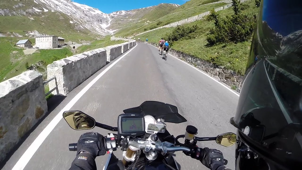 Stelvio Pass on a BMW S1000Rs