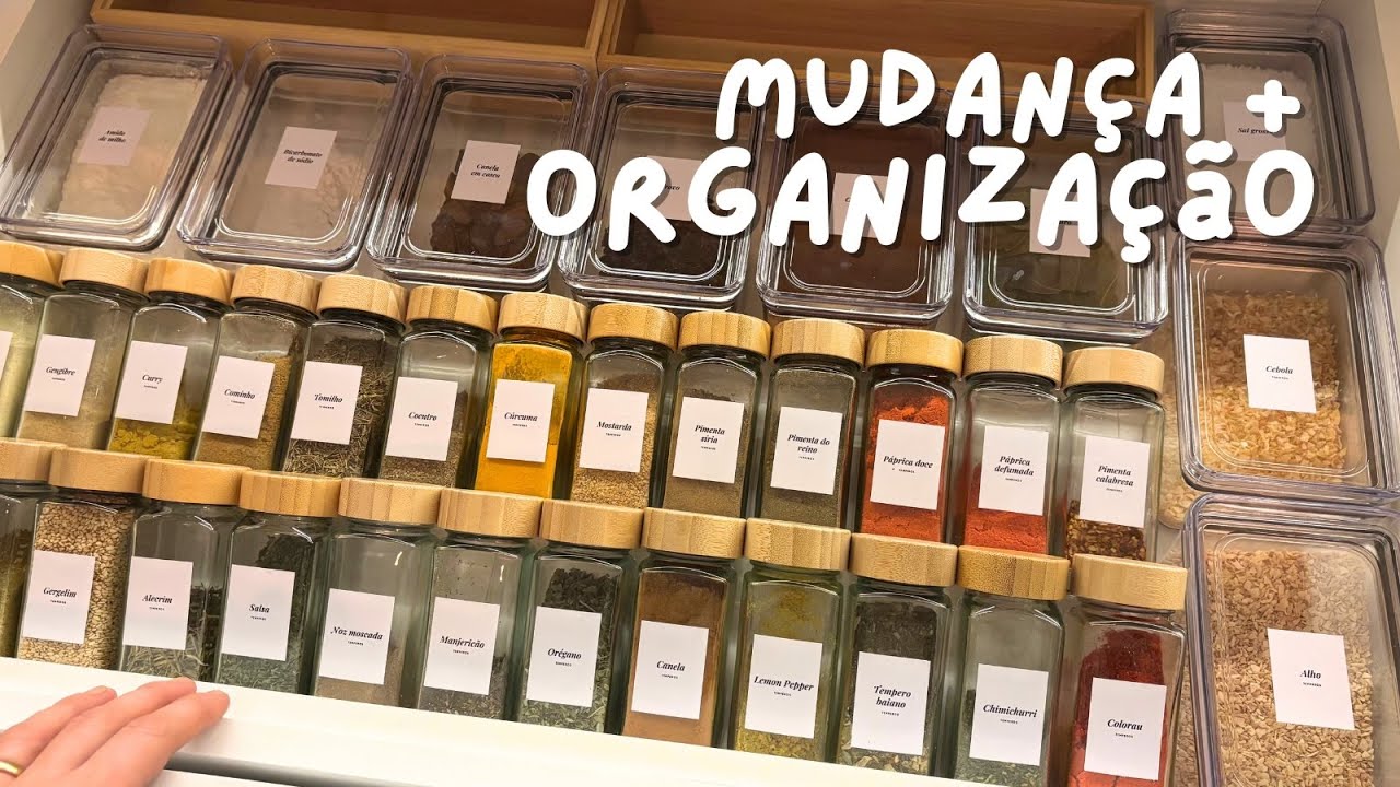 Mudança + início da organização | Thalita Campedelli