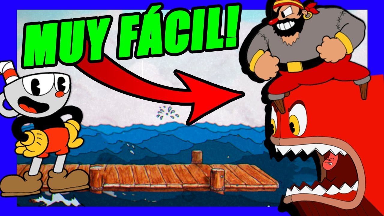 How to BEAT the CAPTAIN in CUPHEAD 🦞**SAILOR**FAST !!