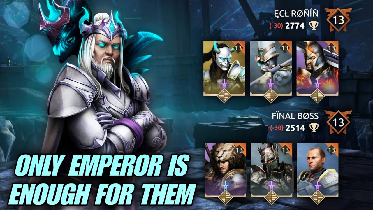Professional Emperor Gameplay 😱 💥 By  Best Emperor user | UW VIJAY ✨ | Shadow Fight 4 : Arena