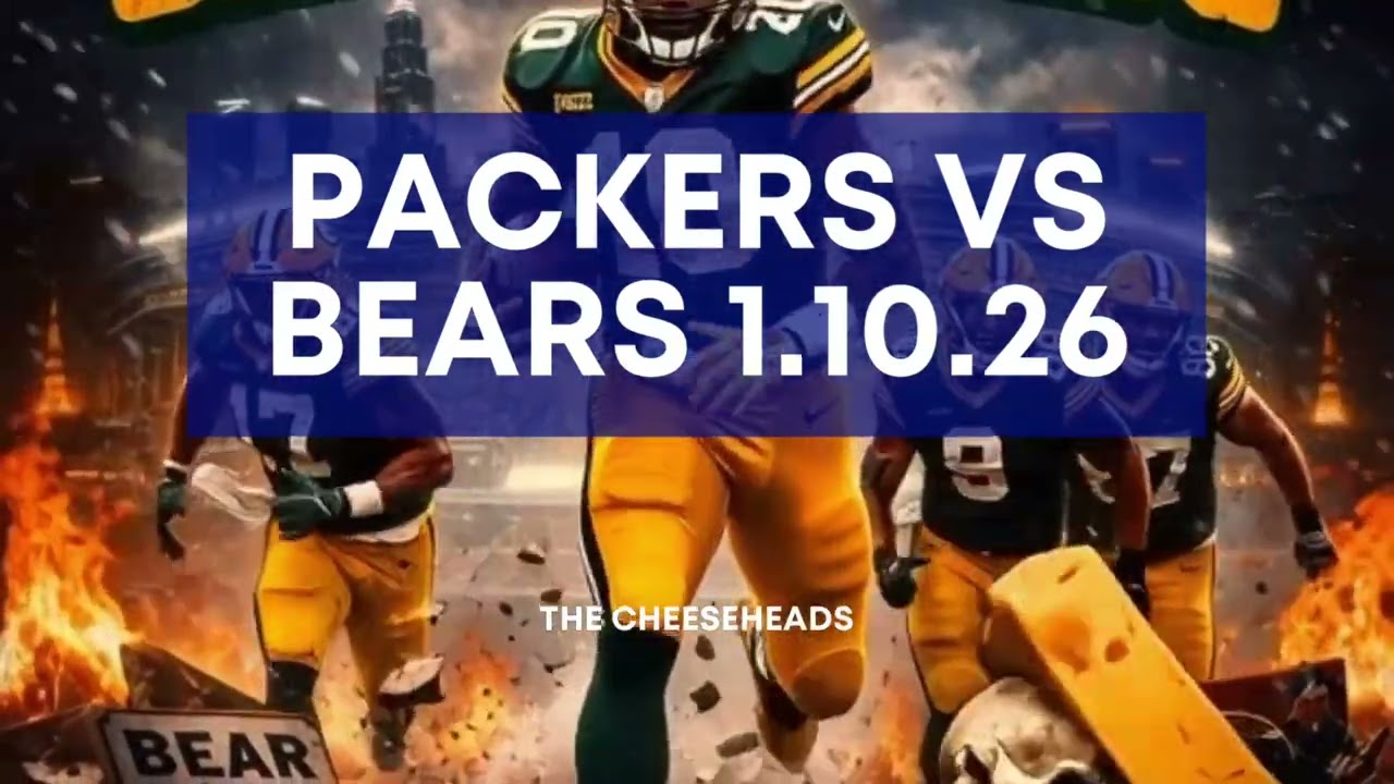 Packers vs Bears PLAYOFF EDITION (feat. Lil Benny) #gopackgo 1/10/26  